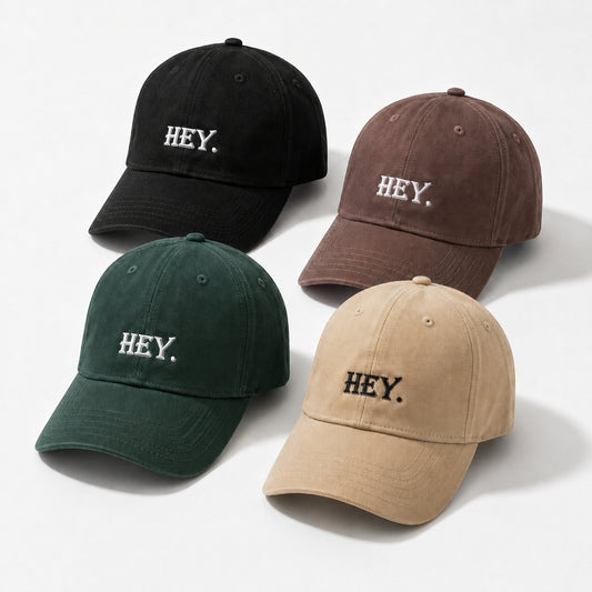 【先行予約受注商品】HEY. LOGO CAP