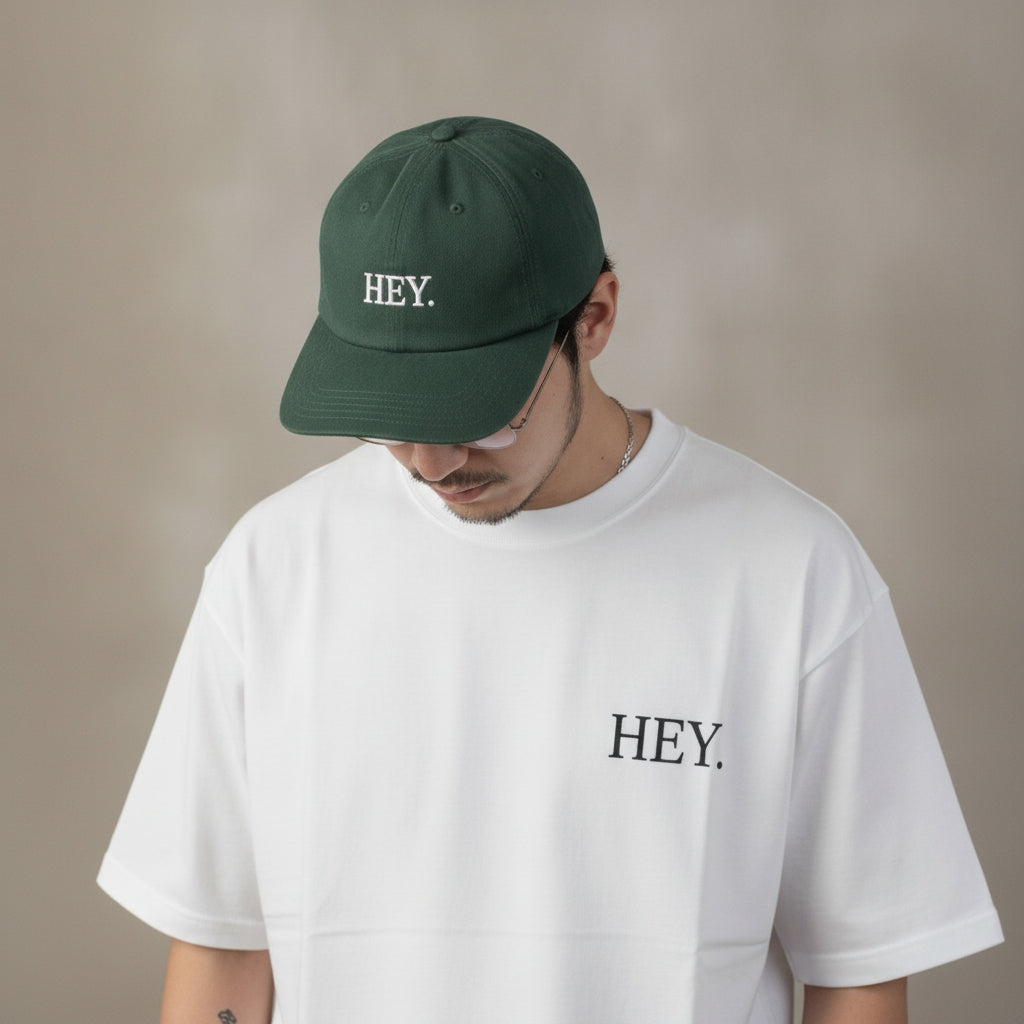 【先行予約受注商品】HEY. LOGO CAP
