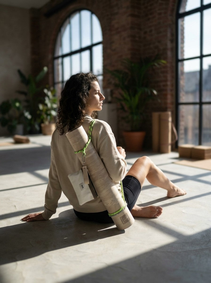 Paracord Yoga Strap with  Pouch