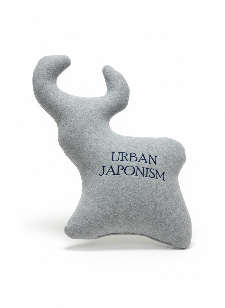 和柄アニマルクッション　シカ