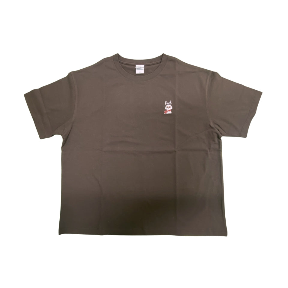 【新作商品】ハートサングラスワンポイント刺繍Tシャツ