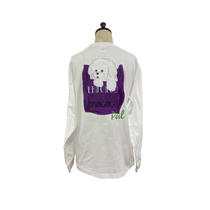【新作商品】BAG IN BICHON long sleeve Tシャツ