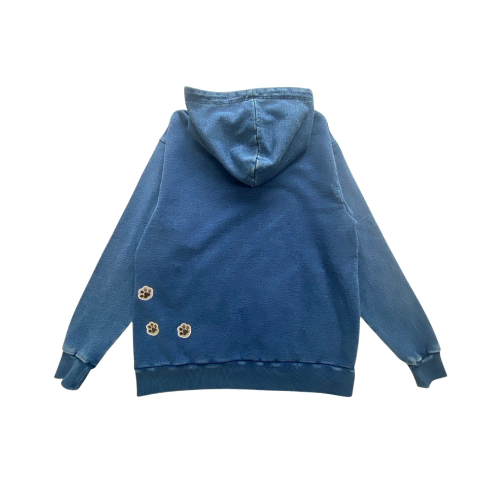 【新作商品】インディゴ裏毛フーディー