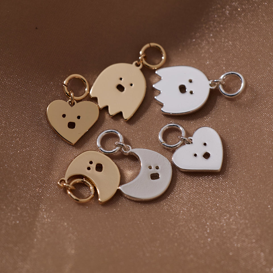 【先行予約受注商品】Tegaki moon charm
