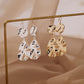 【先行予約受注商品】Circle drop pierce/earring