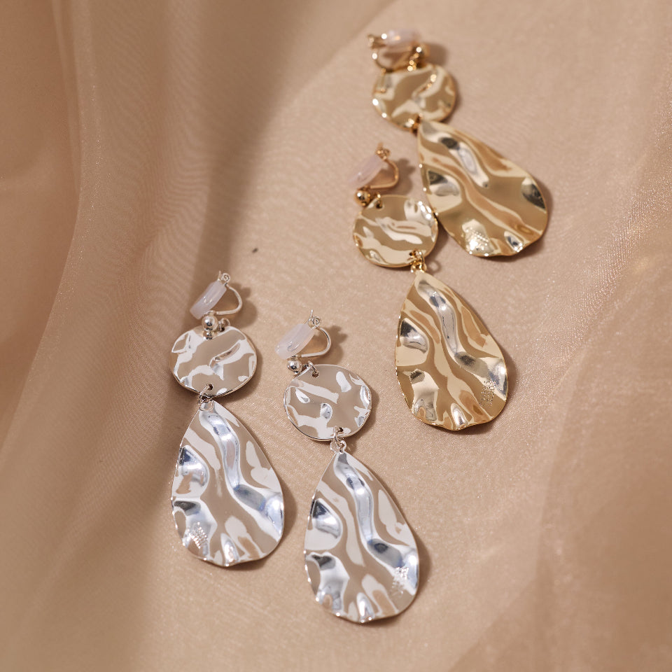 【先行予約受注商品】Circle drop pierce/earring