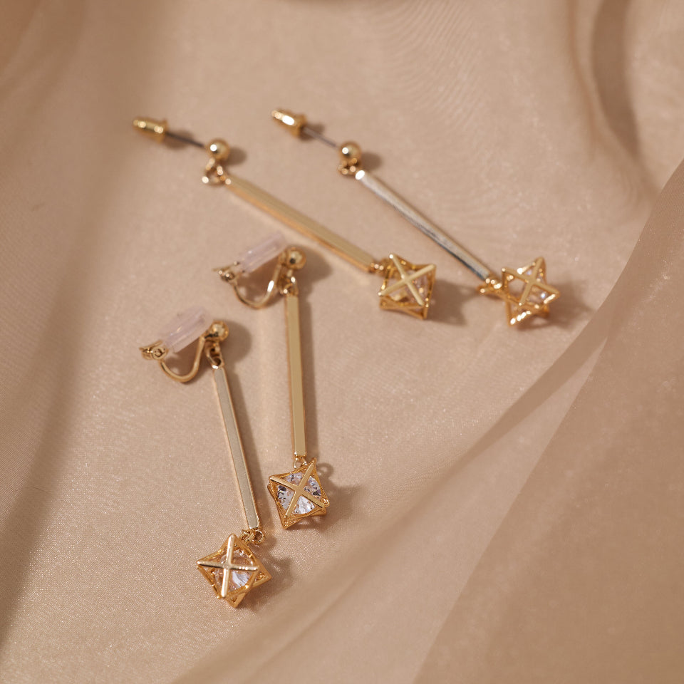 【先行予約受注商品】Hexagram pierce/earring