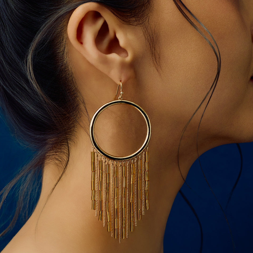 eaded fringe pierce