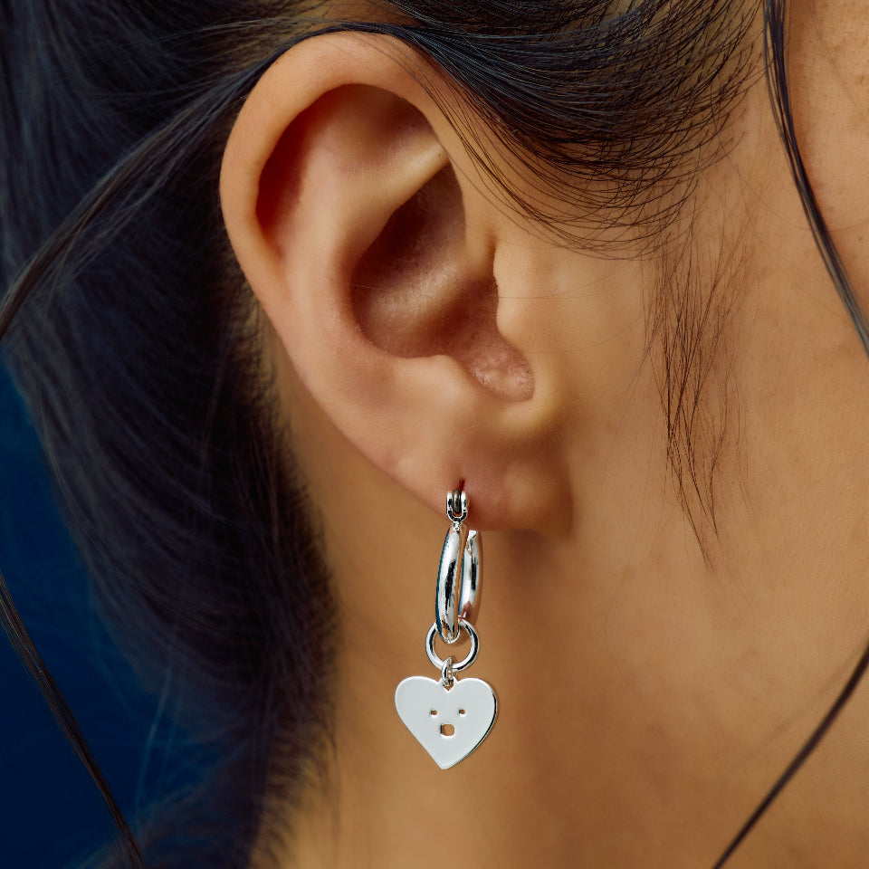 Tegaki heart charm