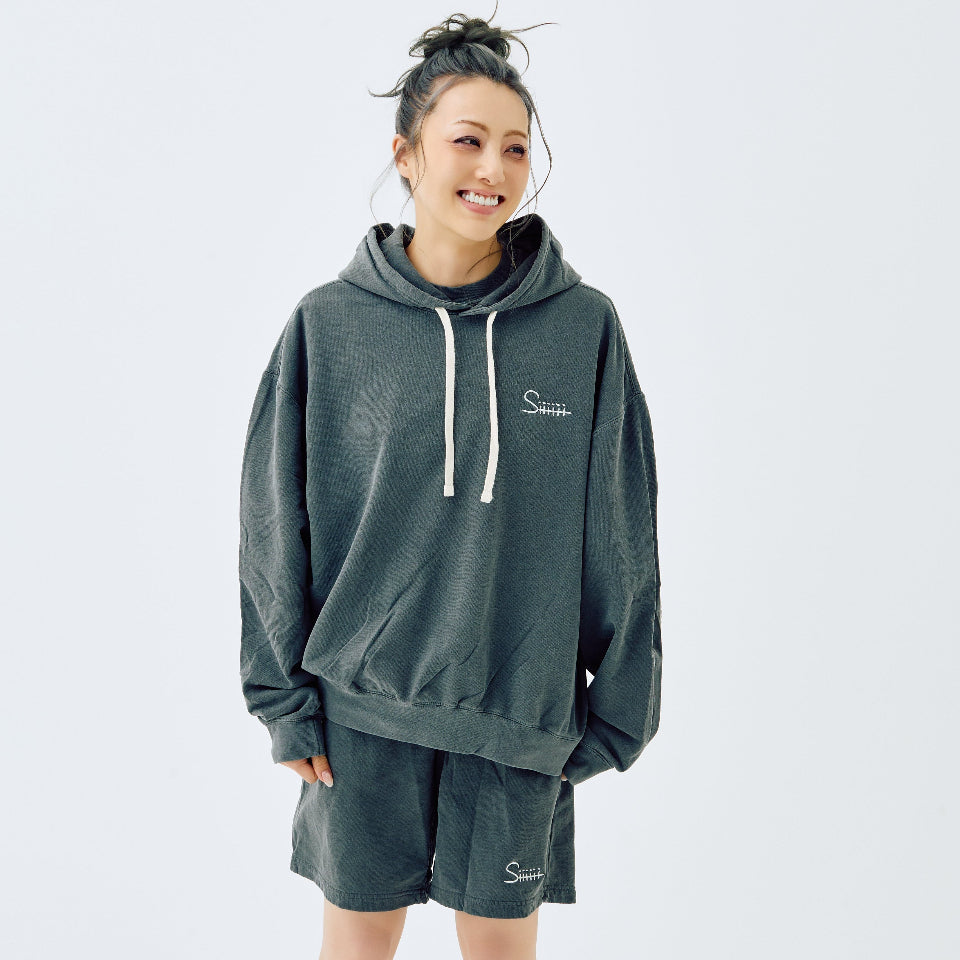 Garment Dyed  Sweat Hoodie