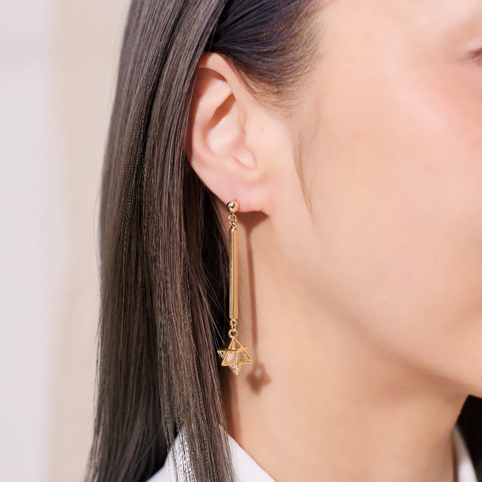【先行予約受注商品】Hexagram pierce/earring