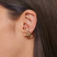 【先行予約受注商品】Interlaced lines ear cuff