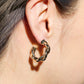 【先行予約受注商品】Curled hoop pierce