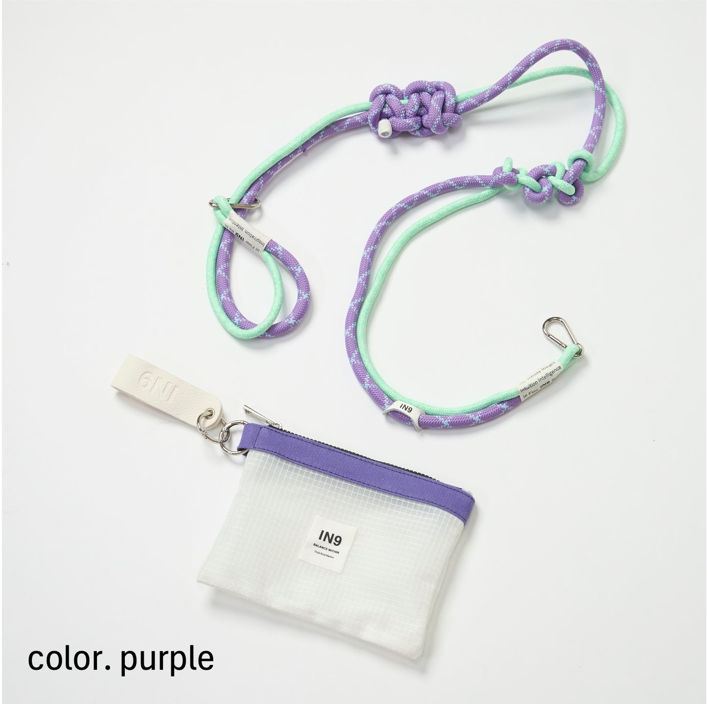【受注販売】Paracord Yoga Strap with  Pouch