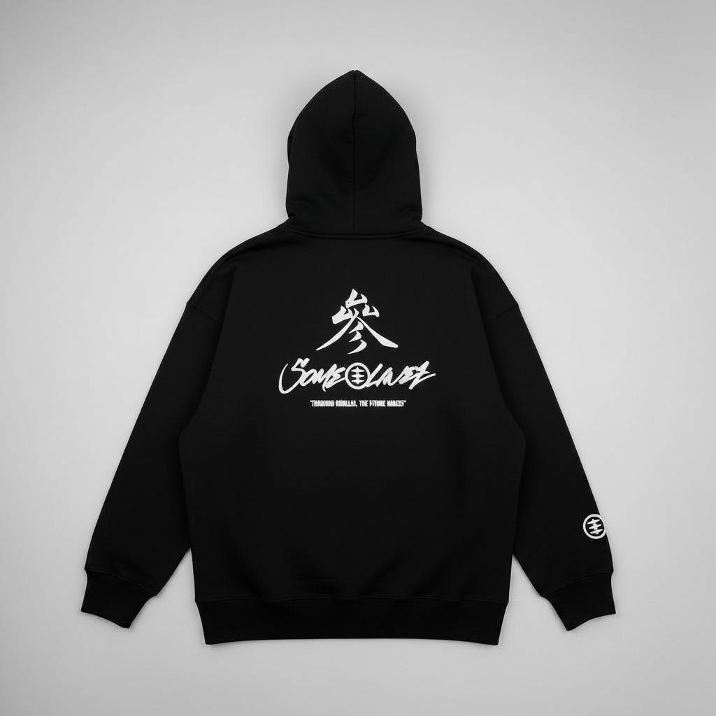 SOME LINEZ Graphic Hoodie（Embroidered Logo）