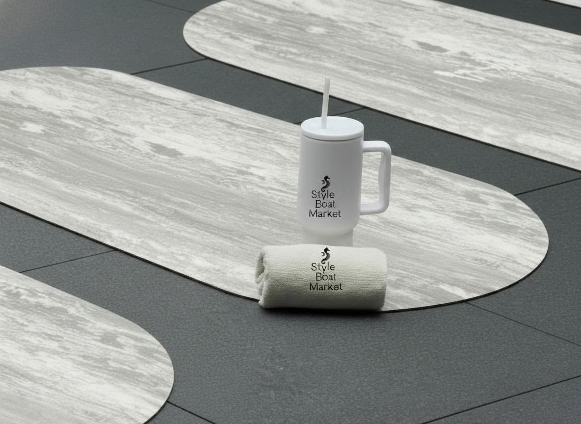 【NEW】ラウンドリカバリーヨガマット5mm　グレー  日本製