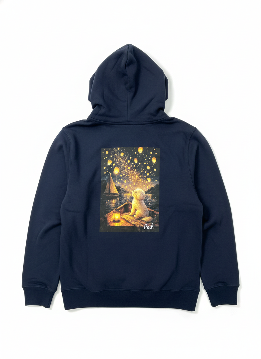 【新作商品】Oil Paint風プリントZIPパーカー