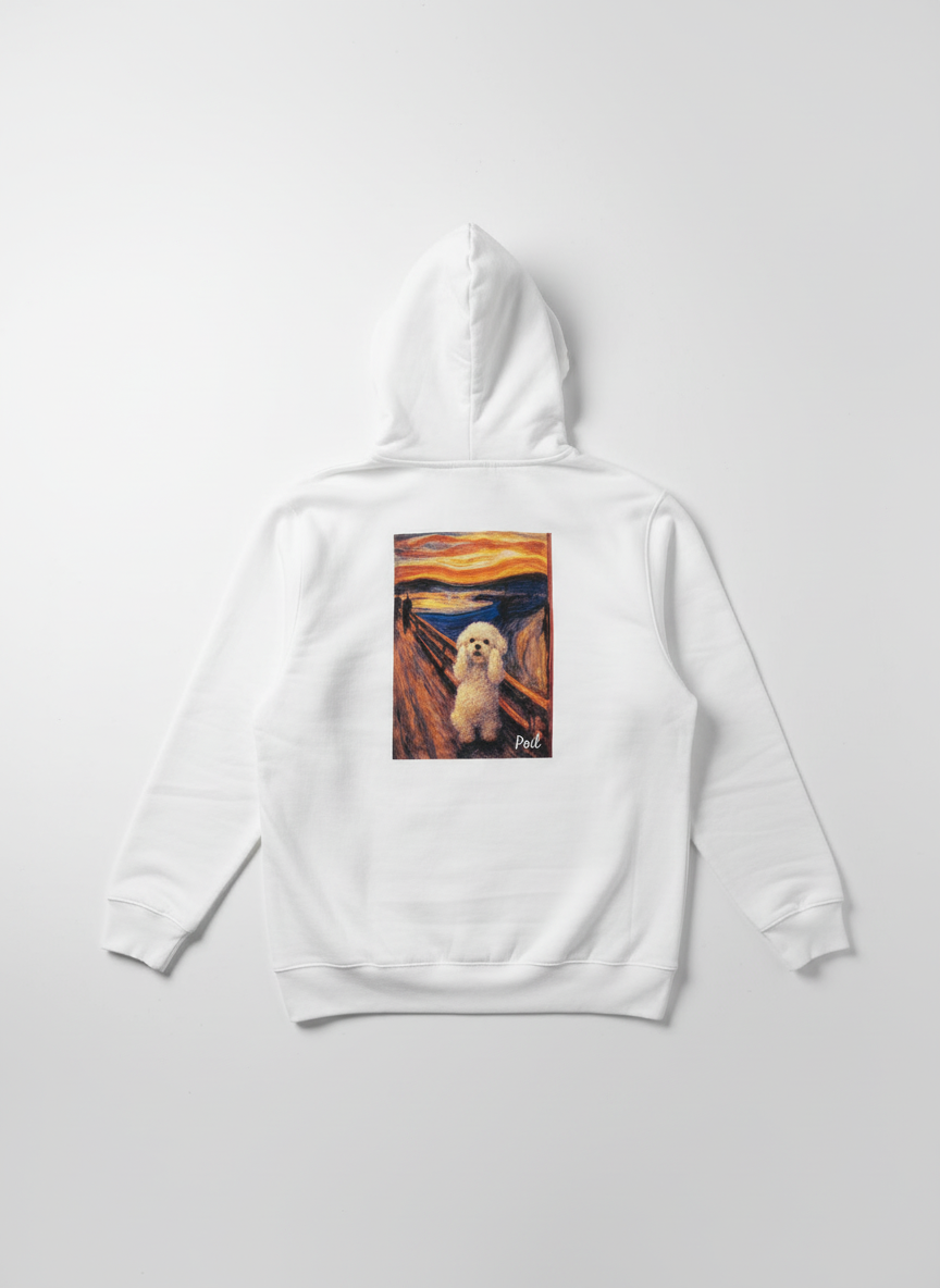 【新作商品】Oil Paint風プリントZIPパーカー