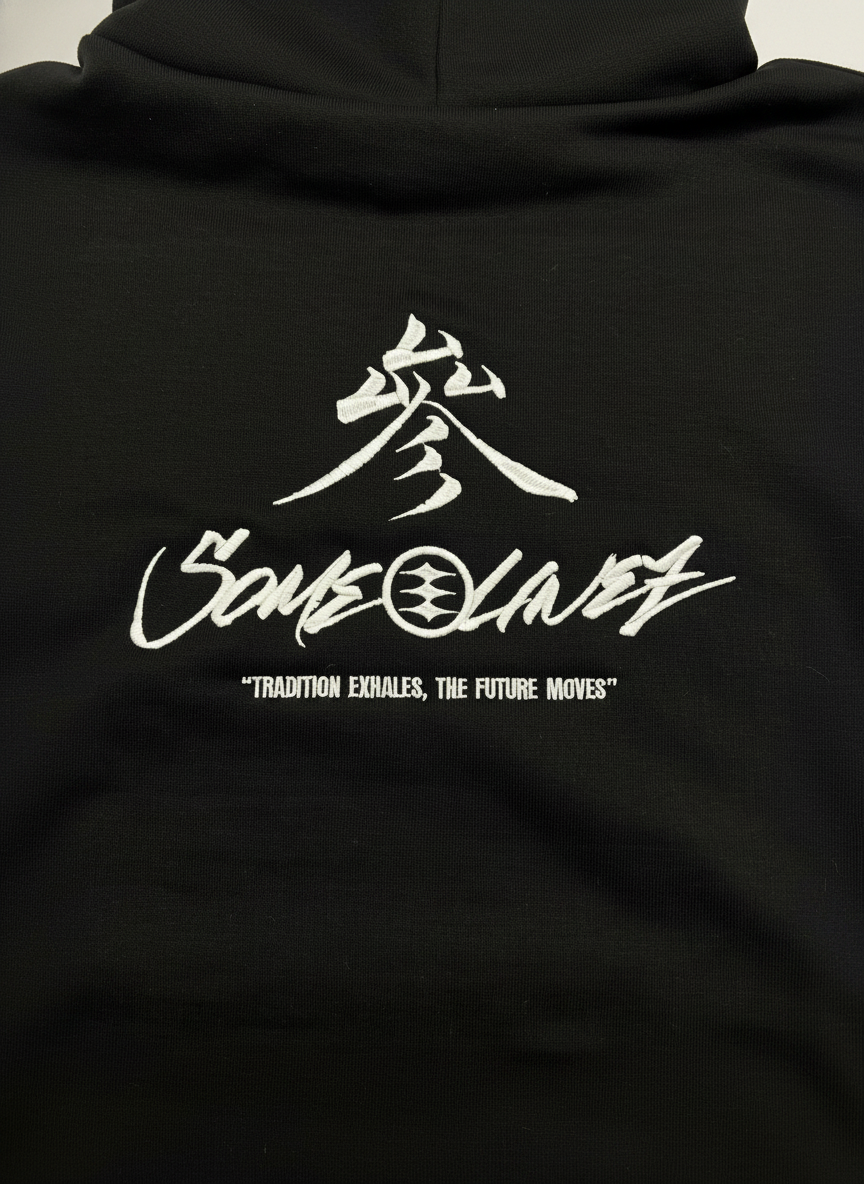 SOME LINEZ Graphic Hoodie（Embroidered Logo）
