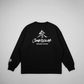 SOME LINEZ  Graphic Long Sleeve Tee (Embroidered Logo)