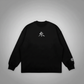 SOME LINEZ  Graphic Long Sleeve Tee (Embroidered Logo)