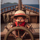 モンチッチ×NETFLIX ONE PIECE Season 2　ルフィ　モンチッチ　キーチェーン