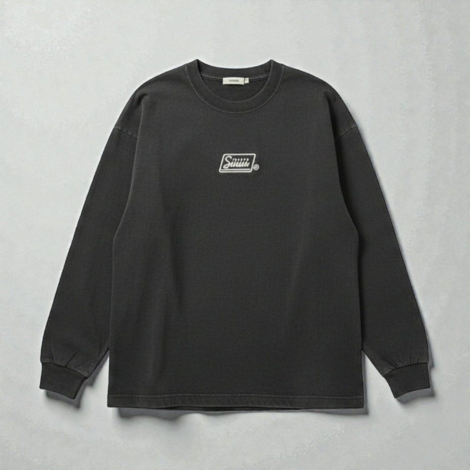 【先行予約受注商品】Siiiiii Boxlogo long T-shirt
