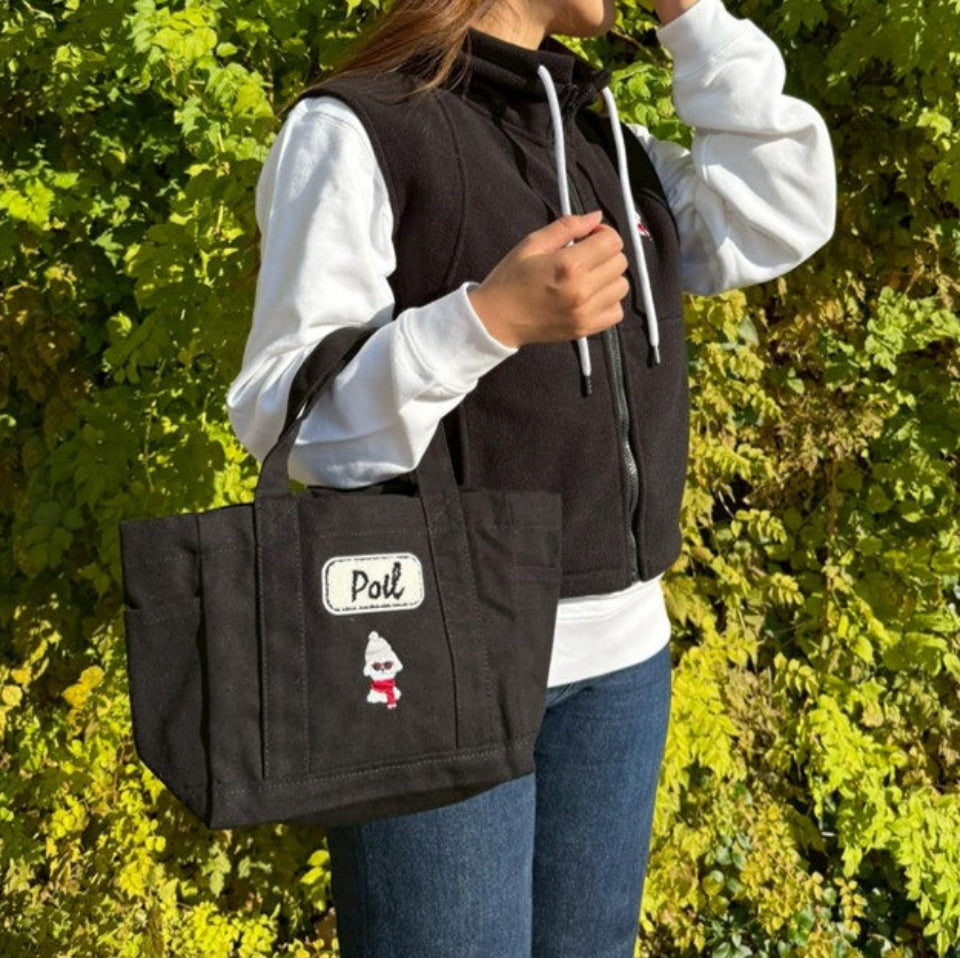 【新作商品】刺繍入りフリースベスト