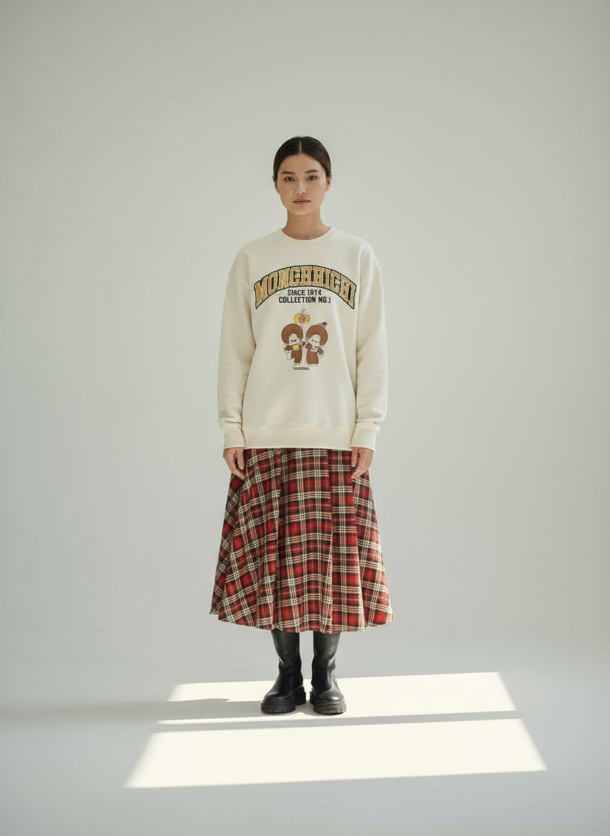 モンチッチ・ヴィンテージスウェット