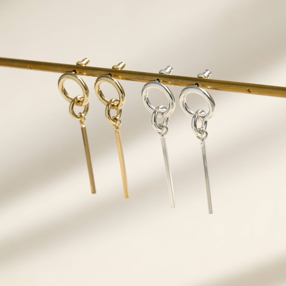 【先行予約受注商品】Stick drop pierce / earring