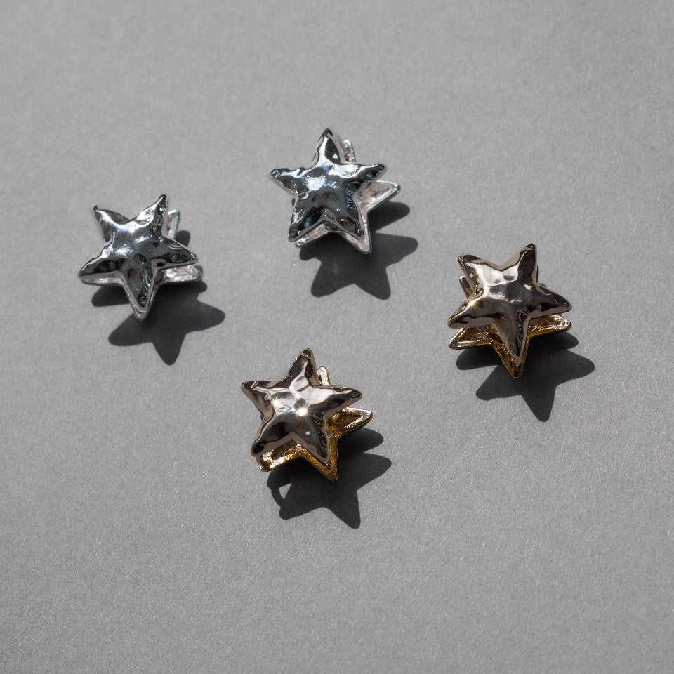 【先行予約受注商品】Plump star pierce / earring