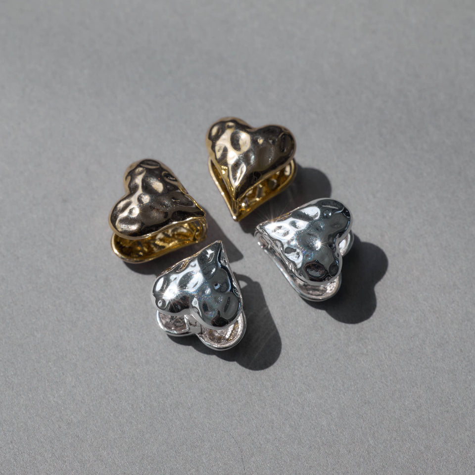 【先行予約受注商品】Plump heart pierce / earring