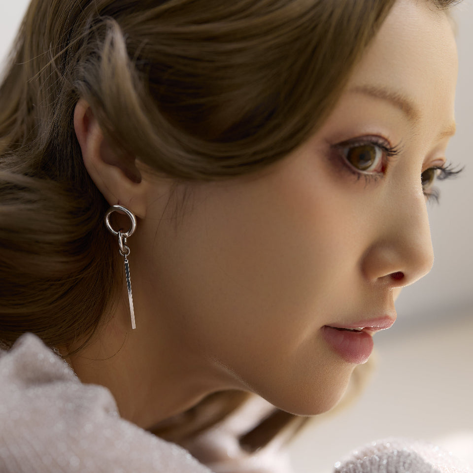 【先行予約受注商品】Stick drop pierce / earring