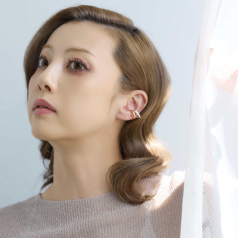 【先行予約受注商品】Nuance line ear cuff