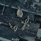 【先行予約受注商品】【Silver925】 Nuance line cross charm