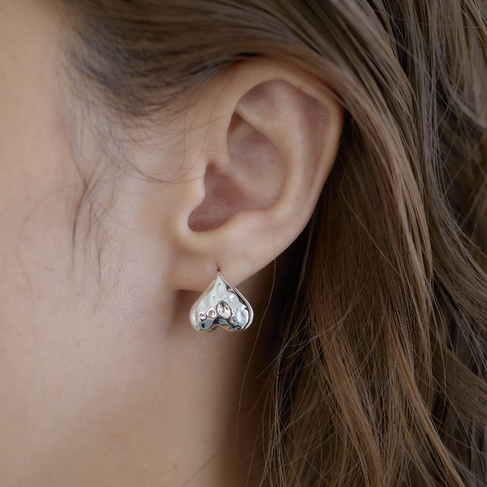 【先行予約受注商品】Plump heart pierce / earring