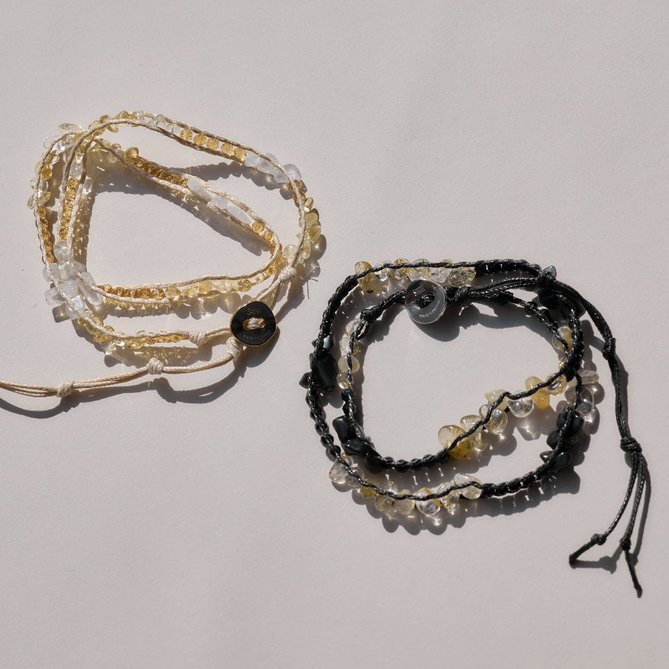 Power stone warp bracelet