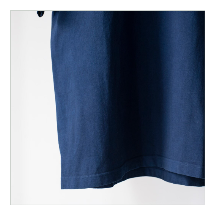 Sustainable tshirt -藍染-