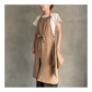 asebi pocketable apron/Beige