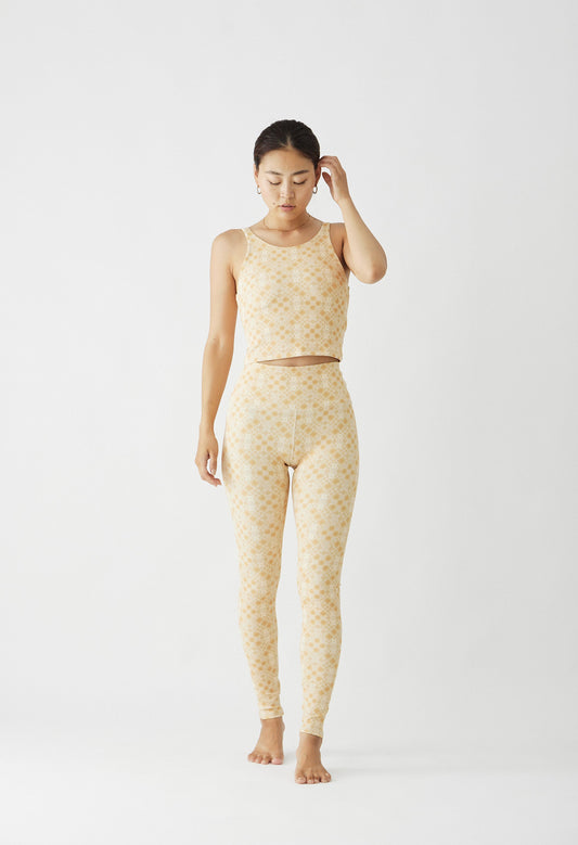 ジオメタイル柄レギンス 8172-006-231