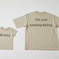 親子コーデ　オーガニックコットンTシャツ　子供用　90サイズ、110サイズ