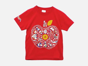 青森✕goen° 【Ring-goen° Tシャツ Kids】（Red） – we hub online