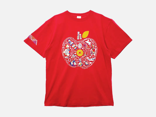 青森✕goen° 【Ring-goen° Tシャツ】（Red）