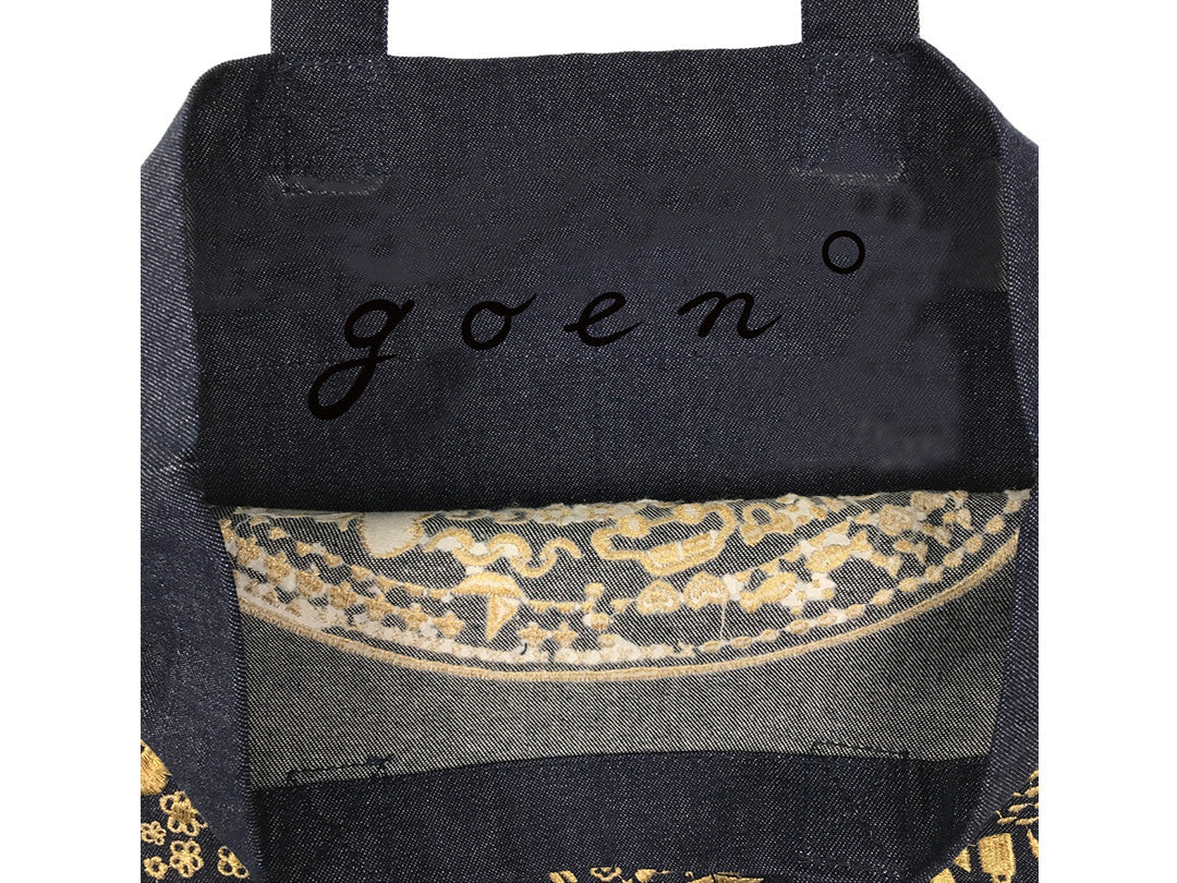 with goen°Tote bag (Denim)