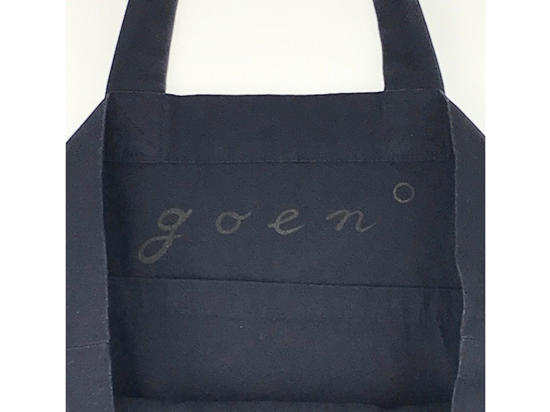 with goen°Tote bag (Navy) – we hub online