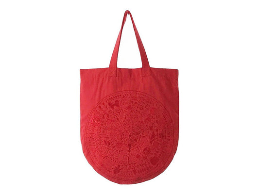 with goen°Tote bag (Pure red)