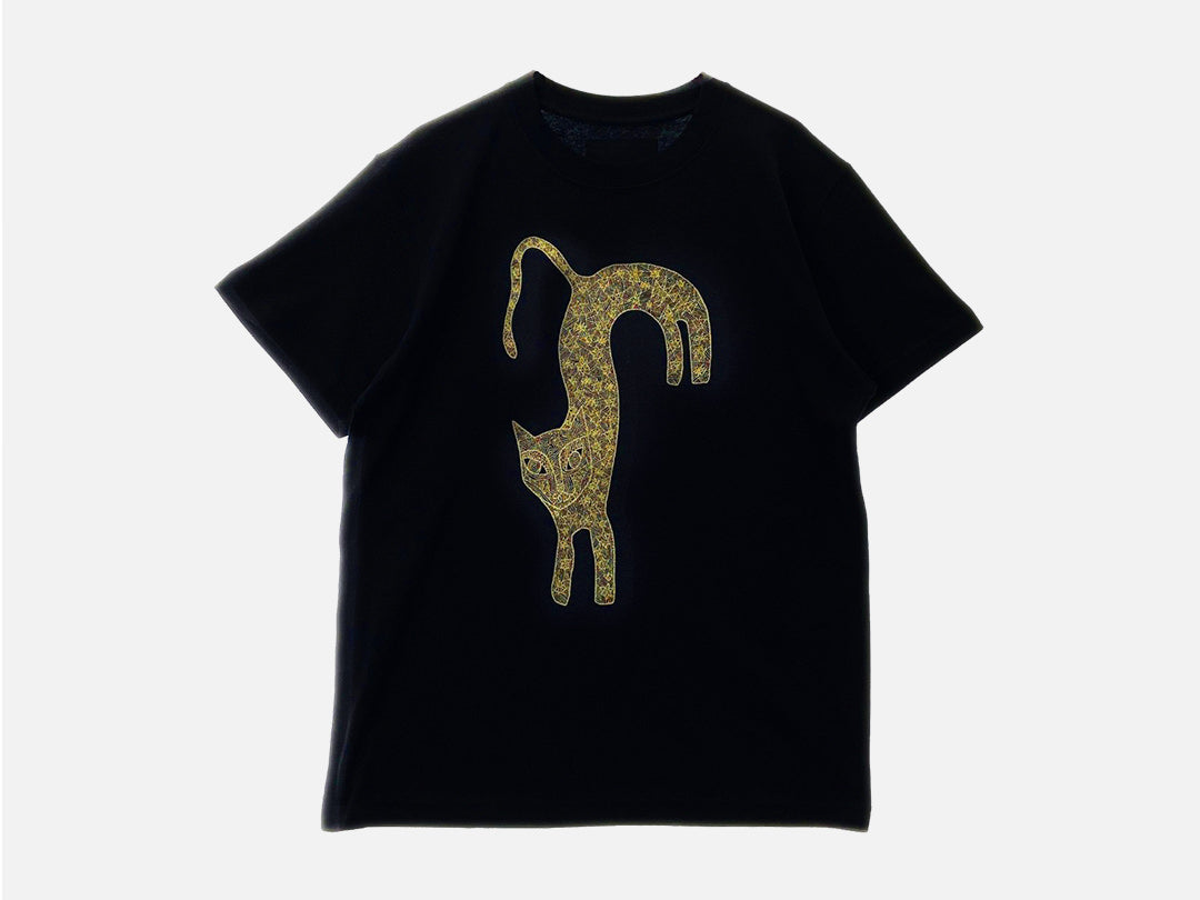 Anne T-shirts Black Panther（Black）