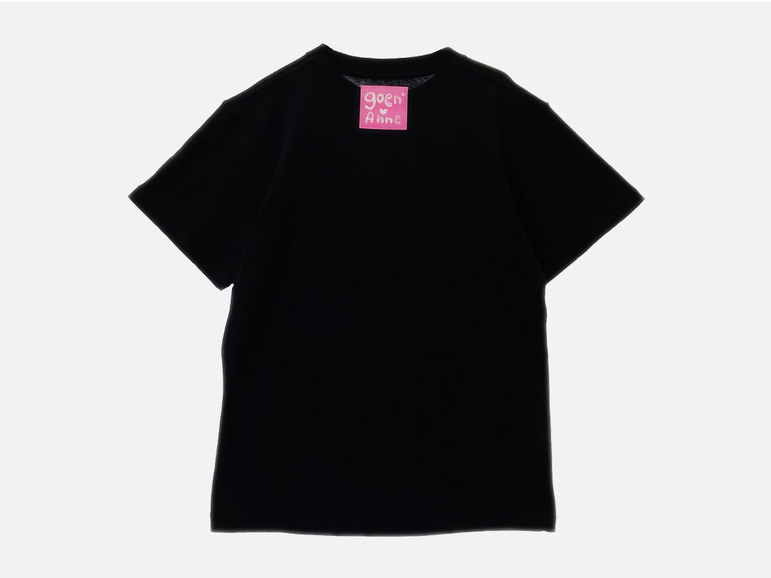 Anne T-shirts Rhino（Black）