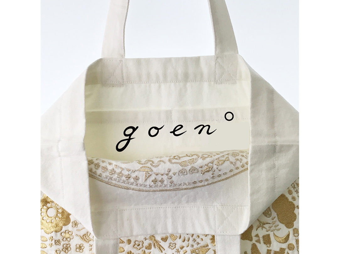 with goen°Tote bag (White) – we hub online